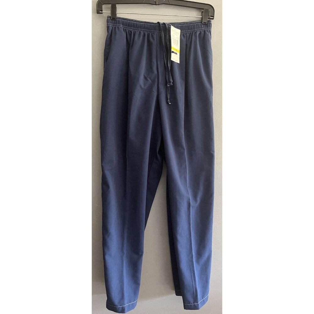 Alfred Dunner Jog Set Track Suit Womens Pants M Lined Jacket L Navy Vintage‎ - Picture 10 of 13
